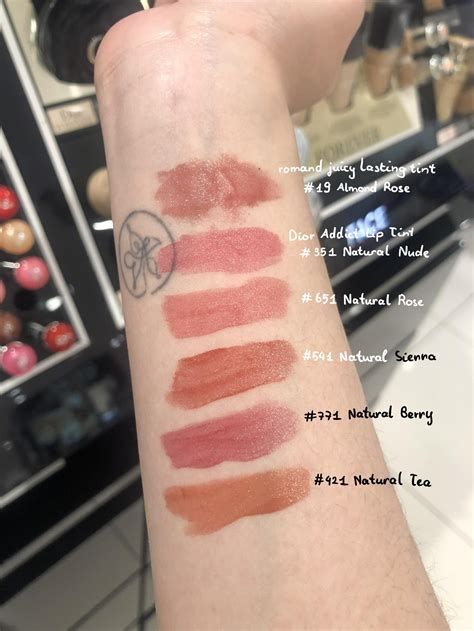 natural rose dior lip tattoo|dior addict lip tattoo review.